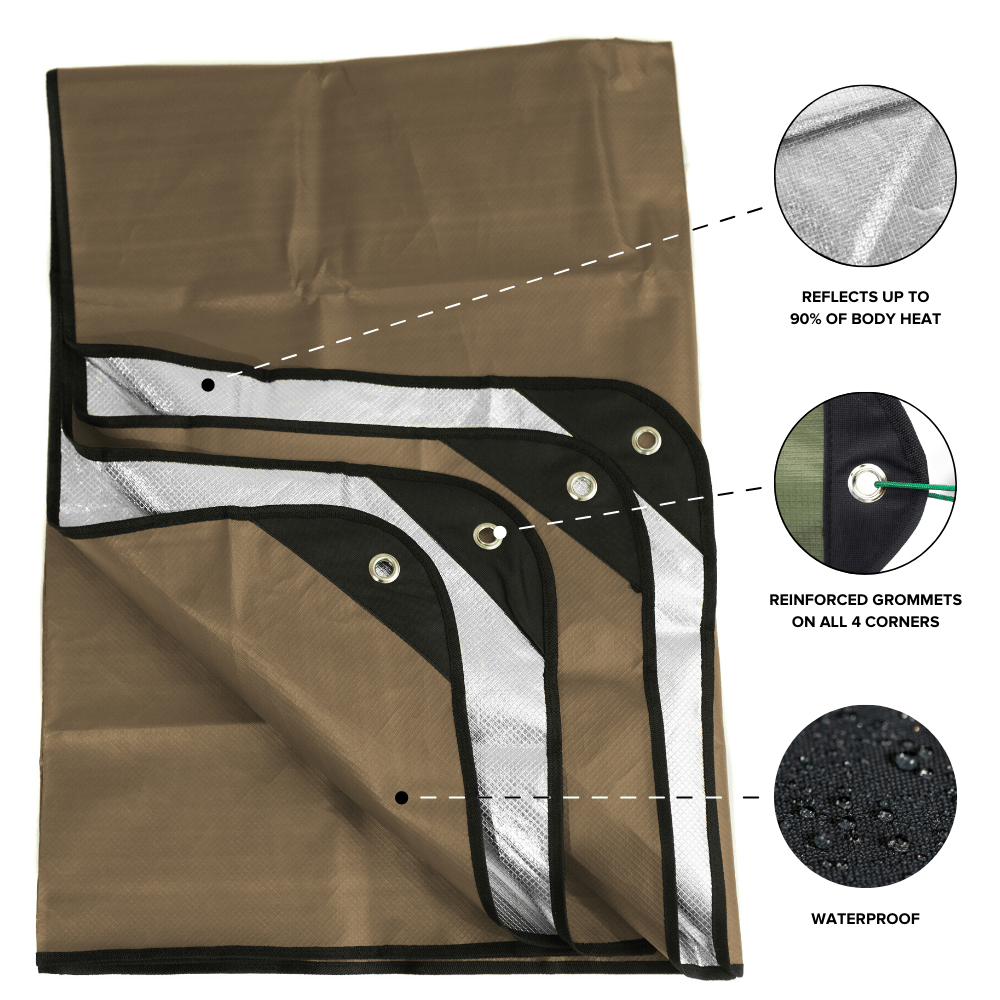Arcturus - Wholesale Picnic Blanket - Arcturus Outdoor Survival Blanket 60" x 82"22