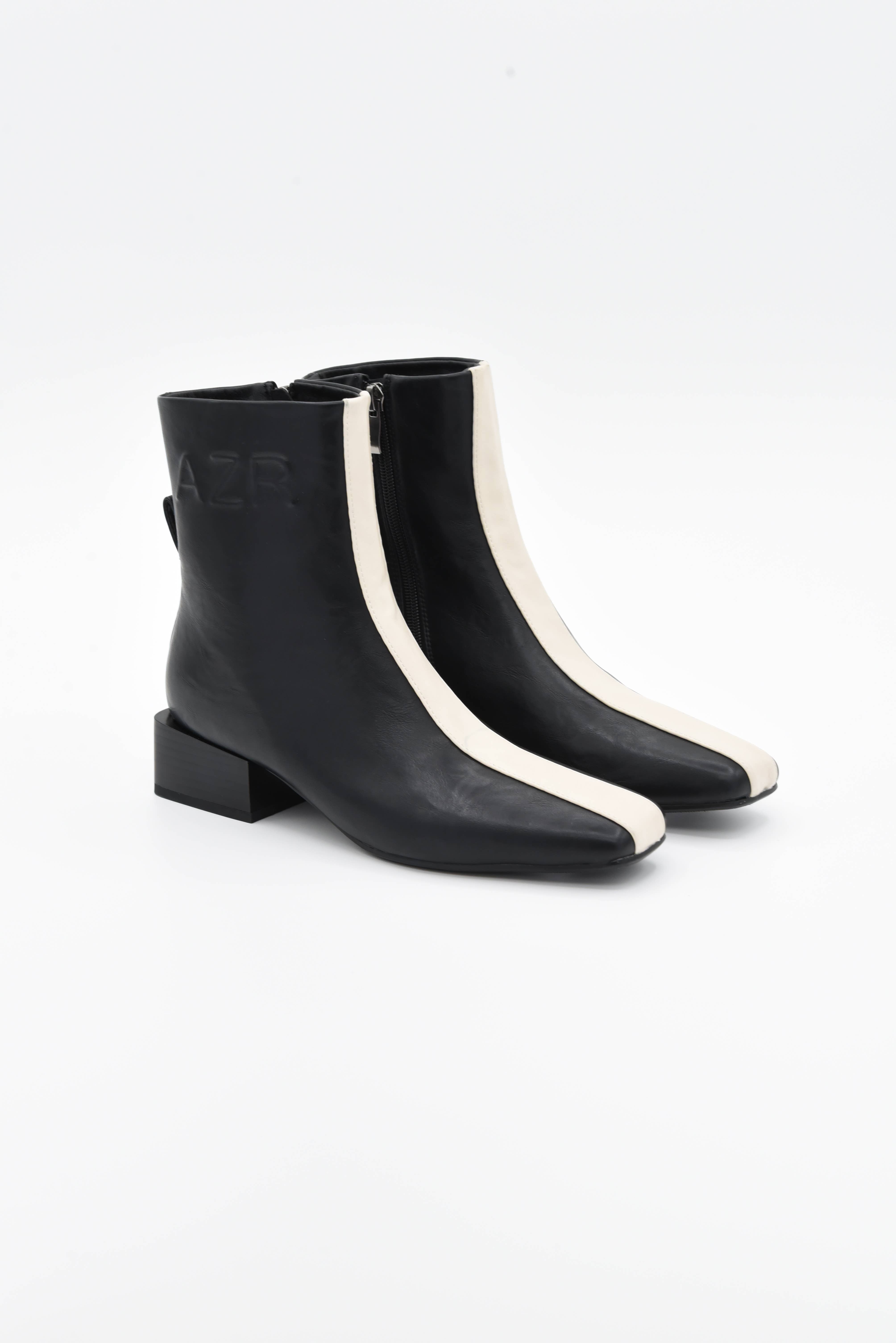 BLACK ICE Low heel boot with front stripe 459K156  for wholesale on Faire1