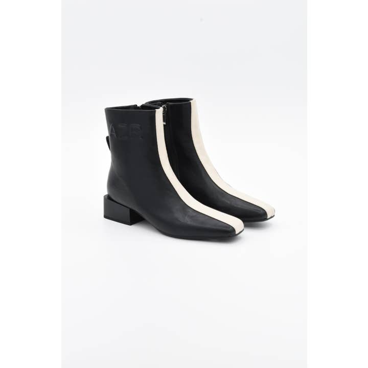 BLACK ICE Low heel boot with front stripe 459K156 for wholesale on Faire1