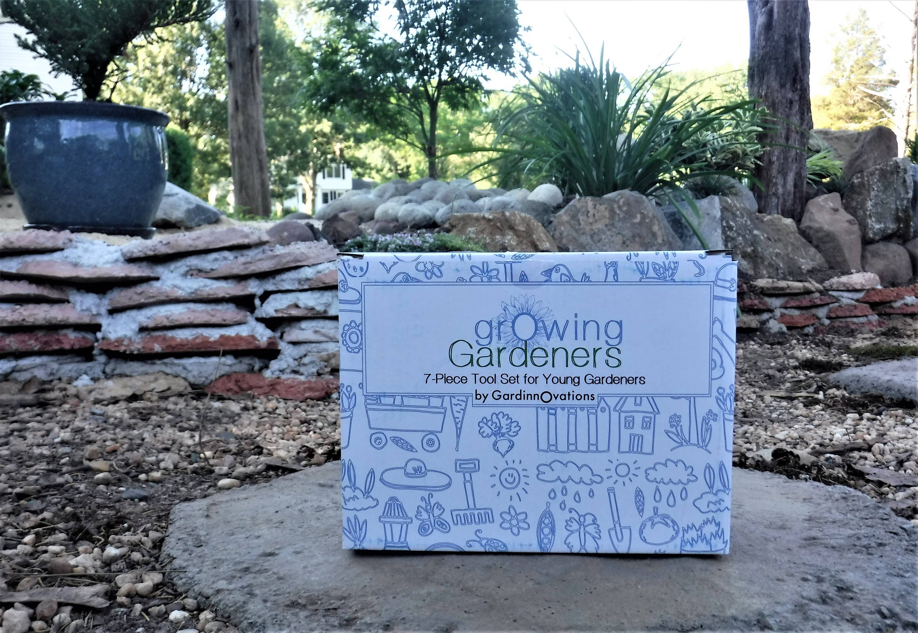 Gardinnovations - Vente Outil de jardinage - Kit d'outils de jardin Growing Gardeners, cadeau pour les jeunes jardiniers5