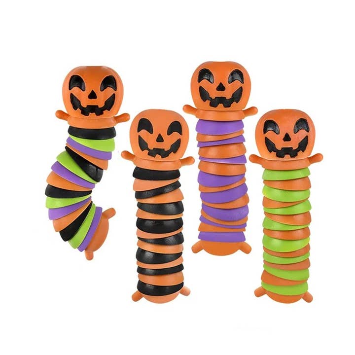 Holiday Farm - Wholesale Fidget toy – Kids - Jack O Lantern Halloween Wiggle Fidget Kids Toy- In Bulk2