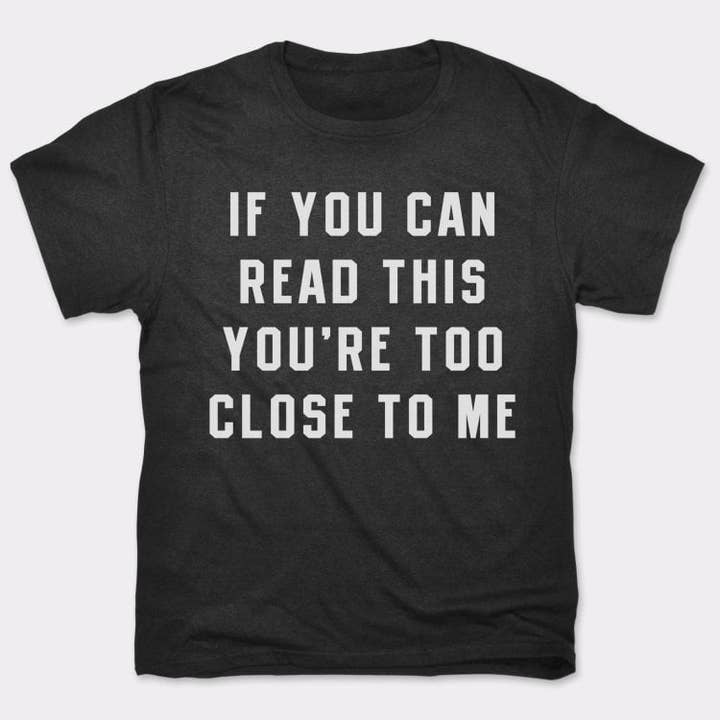 T-shirt da uomo Too Close per la vendita all'ingrosso da parte di 6DS