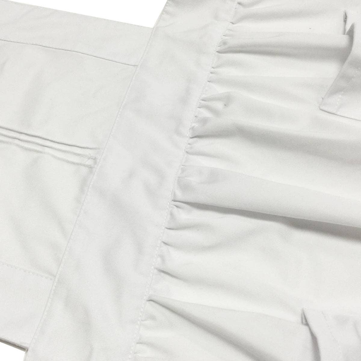 Wrapables.com - Wholesale Apron - Wrapables Retro White Apron with Pockets for Cooking3