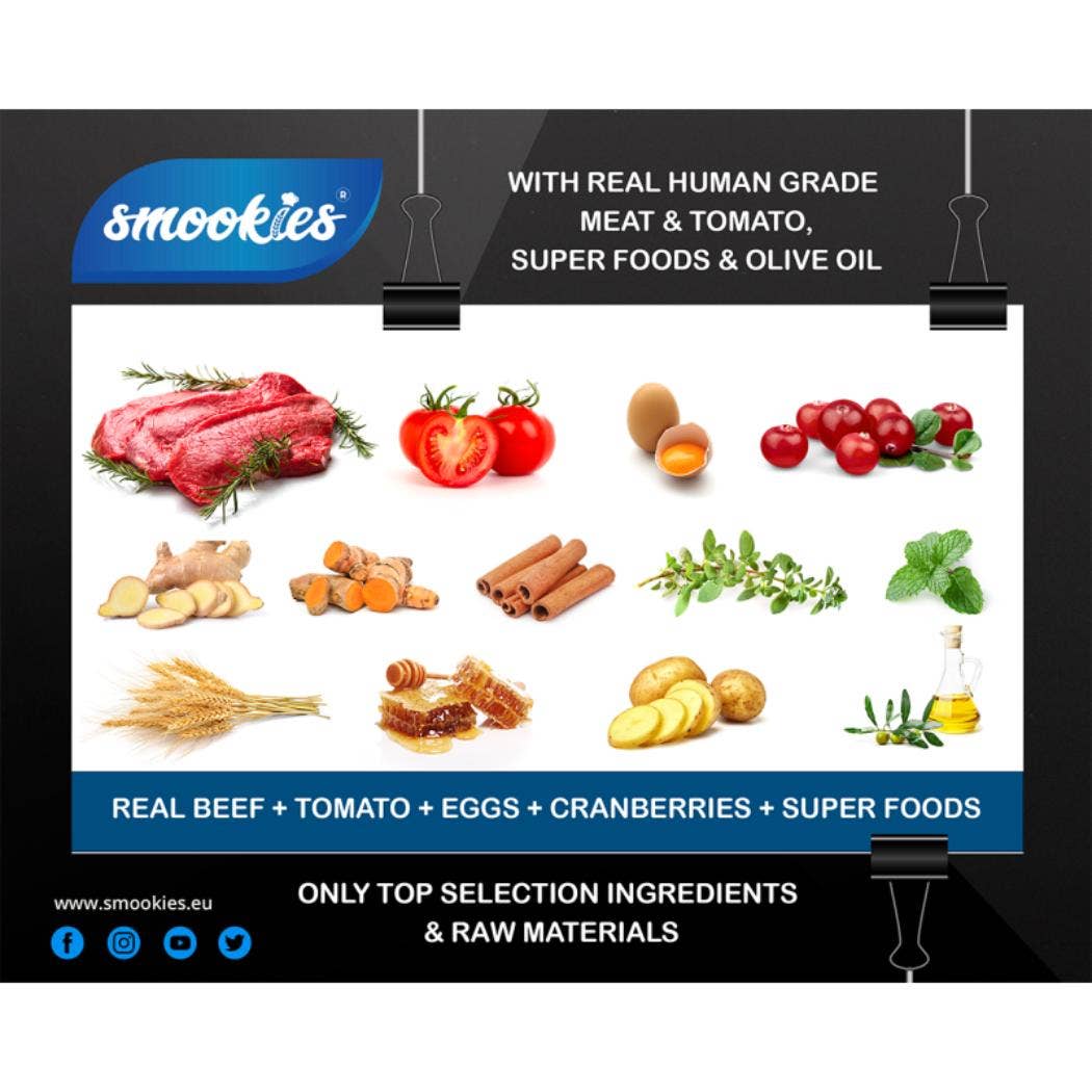 Only An Ocean Europe - Wholesale Pet Food - Dog - Smookies Beef and Tomato12