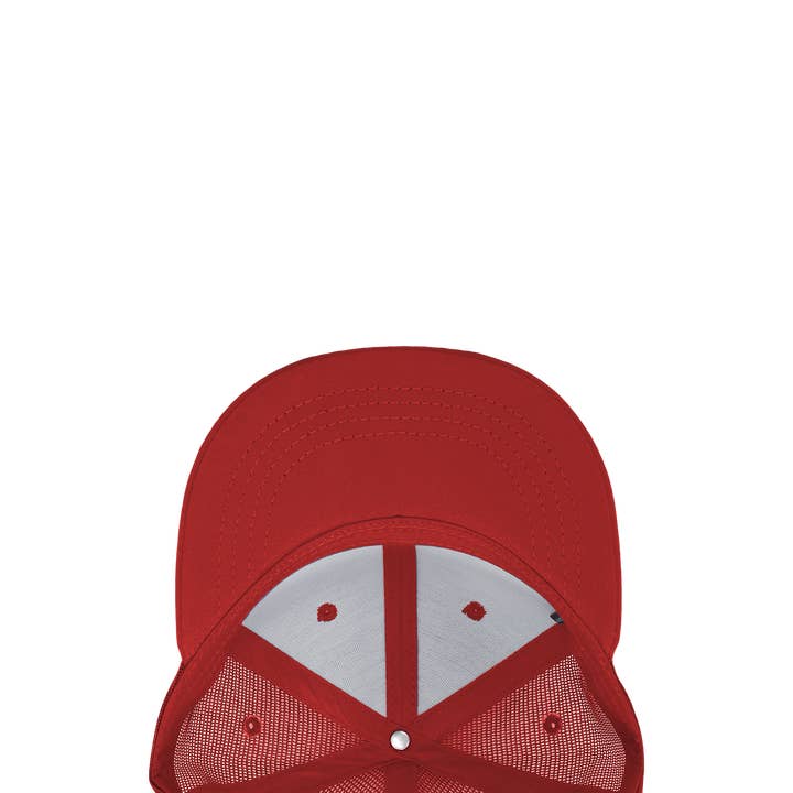 The Park Wholesale - Wholesale Trucker Hat - Unisex - Decky 5010 - Kids Youth Trucker Hat, Flat Bill Snapback - 5046