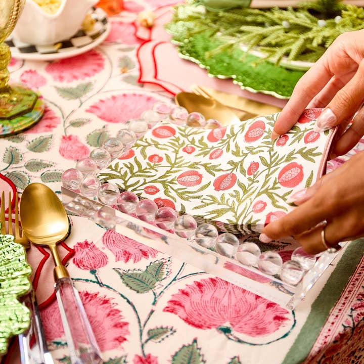 Tart By Taylor - Wholesale Decorative Tray - Medium Bubble Lucite Tray2