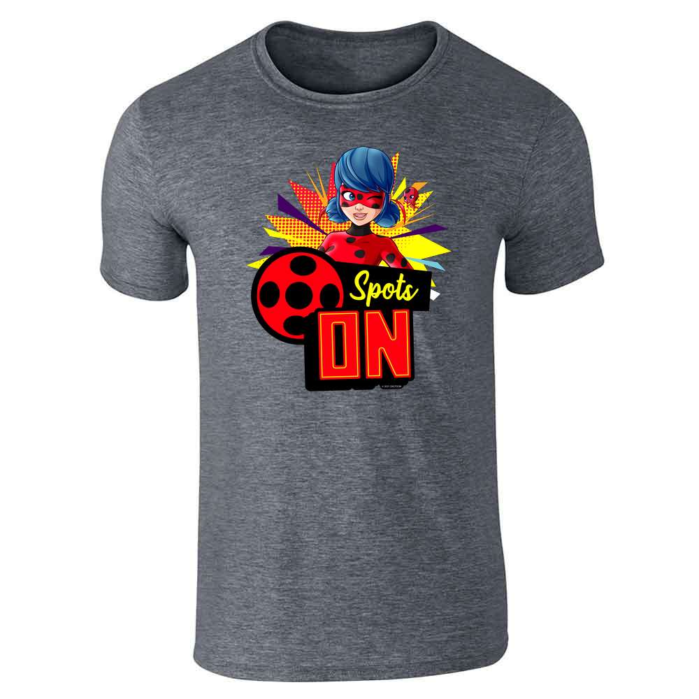 Pop Threads - Wholesale Screen Printed T-Shirt - Kids - Miraculous Ladybug and Cat Noir Merch Spots On Unisex Tee8