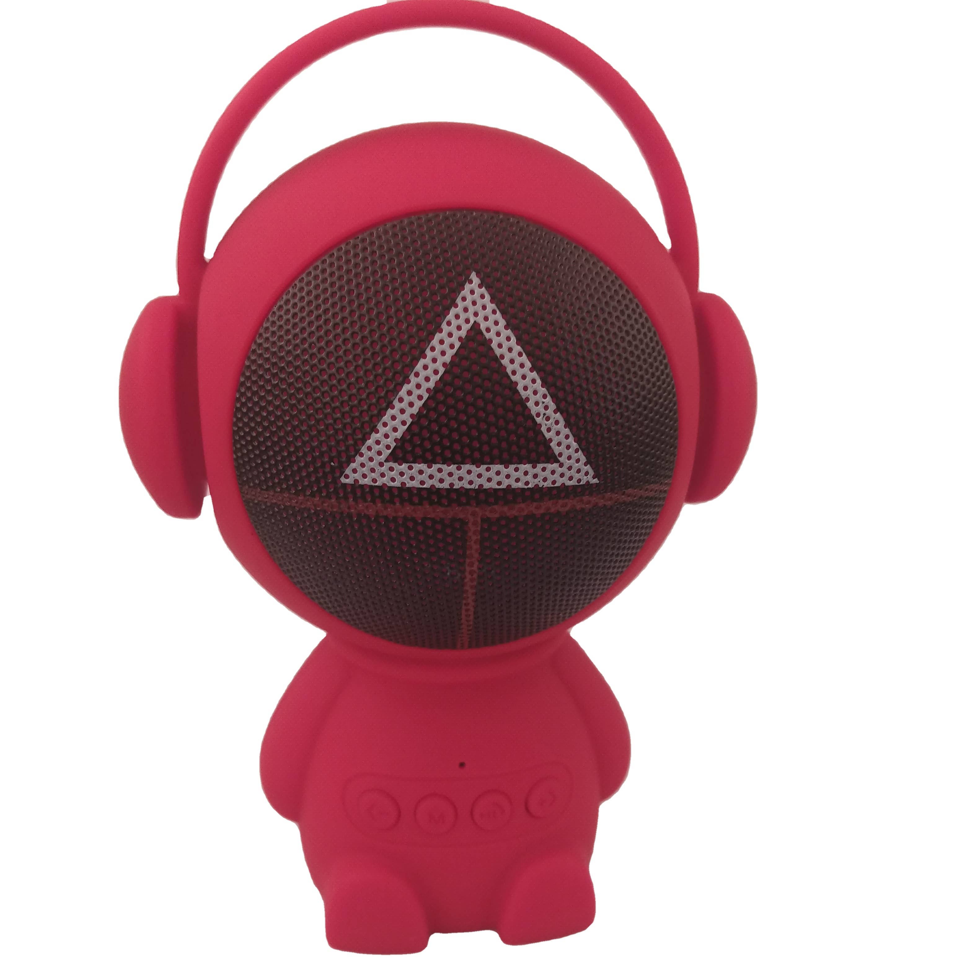 Savoy Active - Vente Haut-parleurs - Enceinte Bluetooth Squid Game - Rouge3