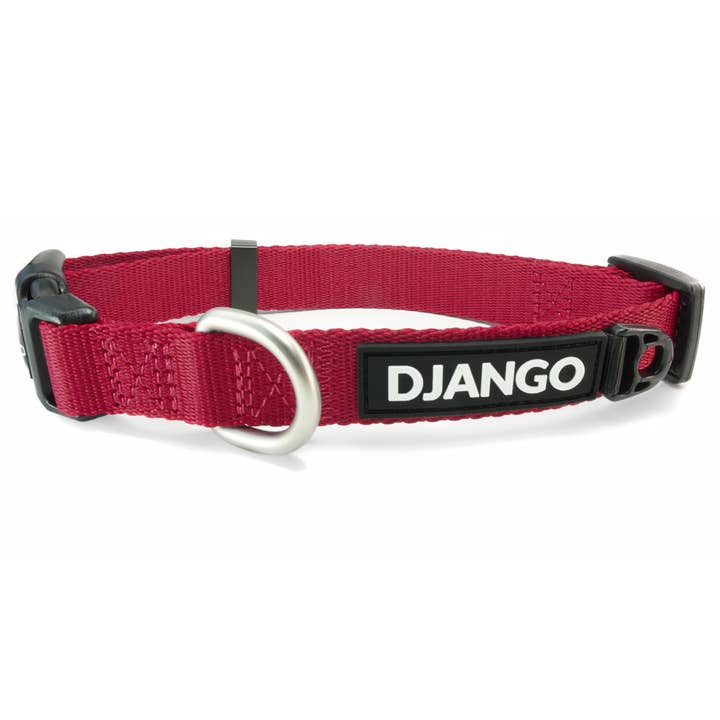 DJANGO - Wholesale Pet Collar - Dog - Tahoe Dog Collar - Firelight Red