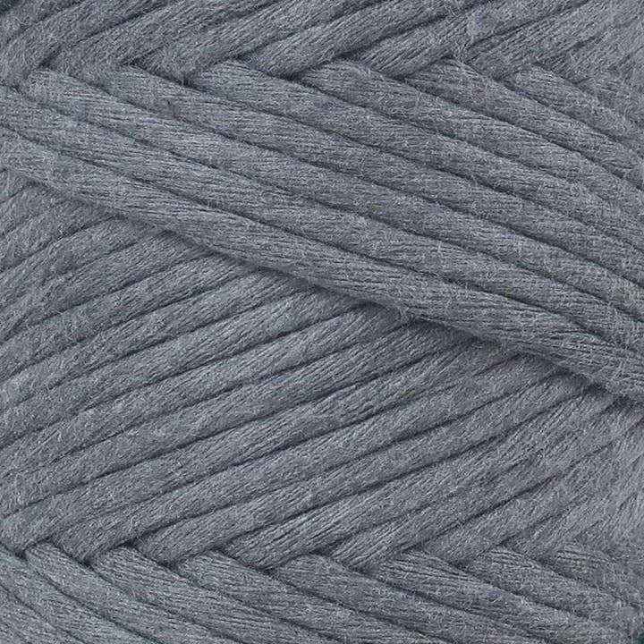 WelcomeYarn - Wholesale Yarn - Premium Macramé Cord Dark Grey