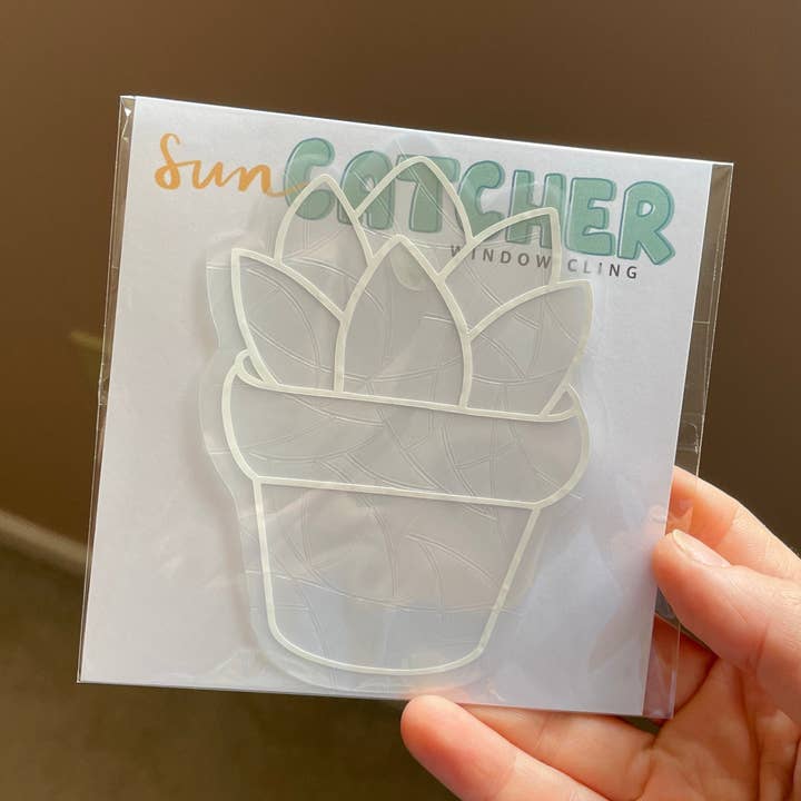 Plant Suncatcher for wholesale by Created to Heal