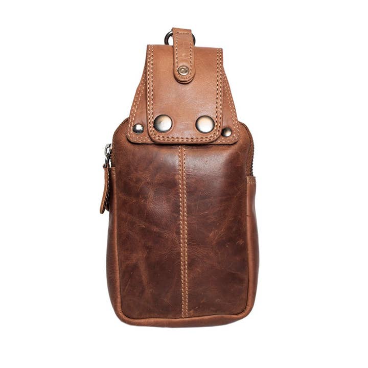 Arrigo - Wholesale Belt Bag - Unisex - Arrigo - Belt Pouch - Fanny Pack - Festival Pouch - Leather47