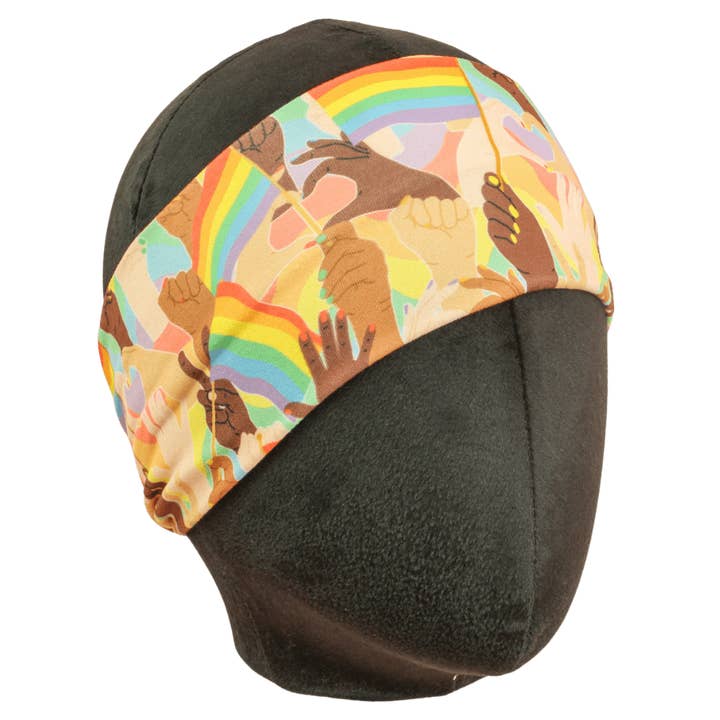 Bandeau extensible Mains pleines d'amour pour la vente par The Sassy Olive Handmade Headbands