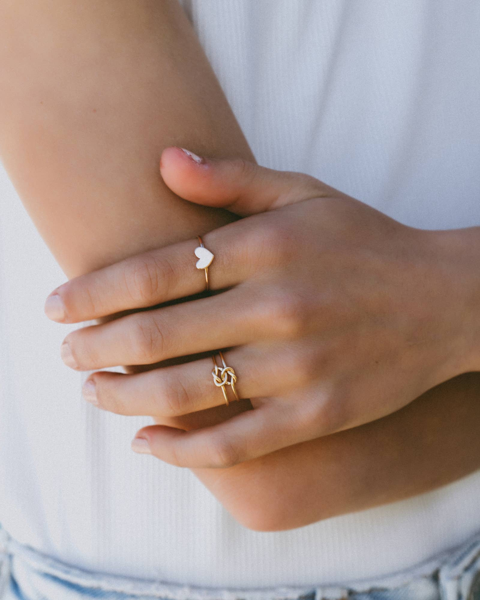 Everly Made - Wholesale Band/Stacked Ring - Linked Ring • Mother-in-Law1