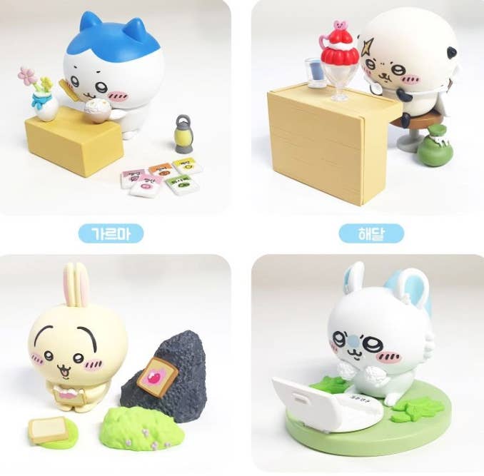 K-Wonderland - Wholesale Figurine Toy - Kids - Chiikawa Random Diorama Figure Set Blind Box6