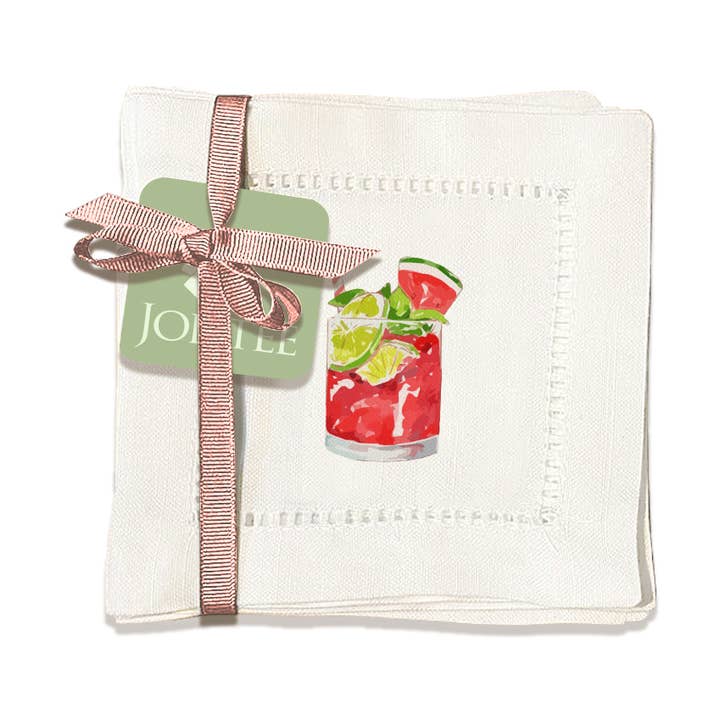 Jolitee – Großhandel Papier- & Stoffserviette – Cocktail-Hohlsaum-Servietten0