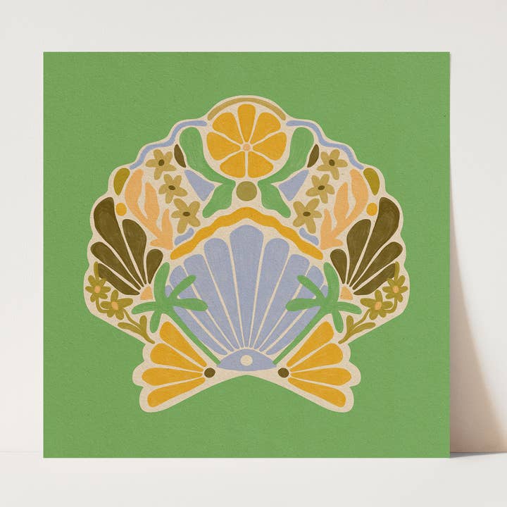 Coquillage SoulShine - Imprimé pour la vente par The SoulShine Co.