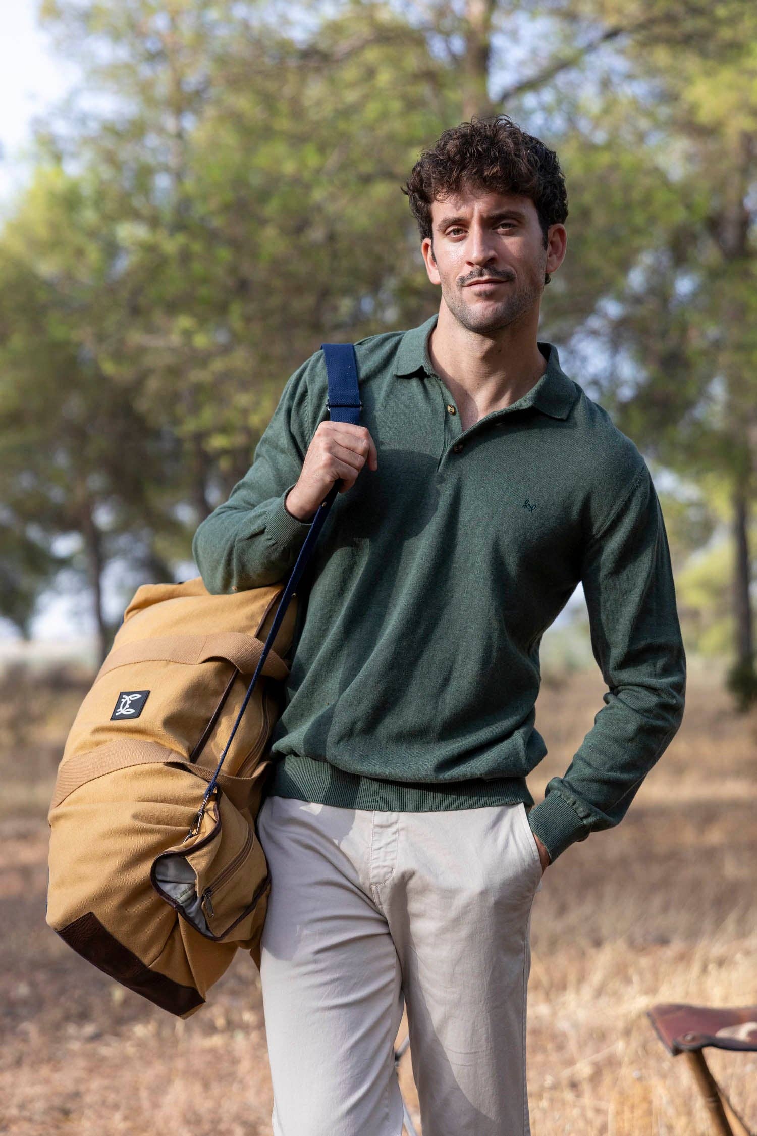 Custi Mikelo: Made in Spain - Wholesale Polo - Men's - Grass Green Polo Jersey4