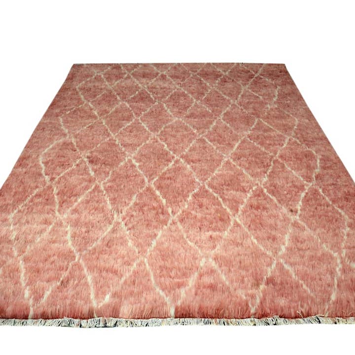 Alfombra marroquí esponjosa sala de estar para venta al por mayor de Fybernots