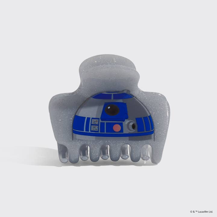 KITSCH - Wholesale Hair Clip - Women's - Star Wars™ & Kitsch Glitter Cloud Clip in R2-D21