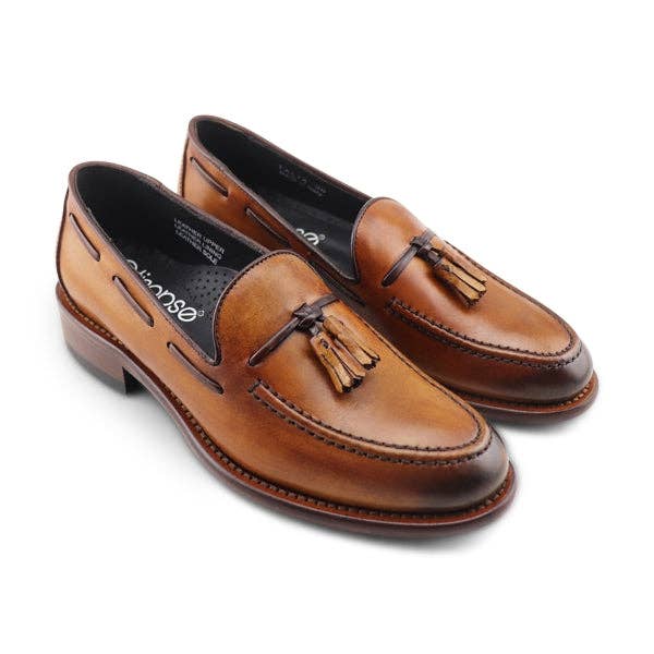 Otisopse - Wholesale Loafers - Women's - Talia caramel leather3