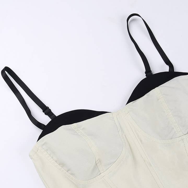 Apricot Tunic bandeau street camisole top waistcoat for wholesale on Faire