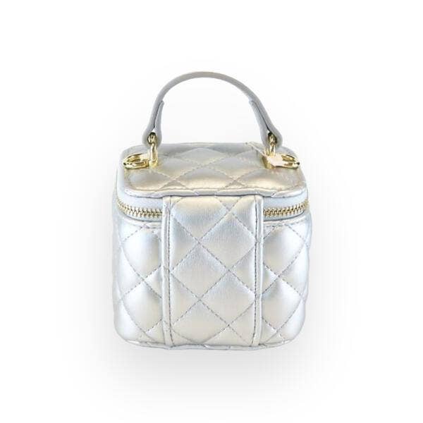 Doe a Dear - Venta al por mayor Accesorio para monedero/bolso - Niños - Bolso acolchado con asa superior y charms P15 B1253 (2 colores)21