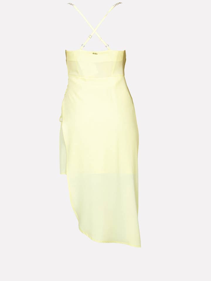 Asymmetrisk klänning med juvelband 95% Pl 5% Ea för wholesale av No-nà by Siste's