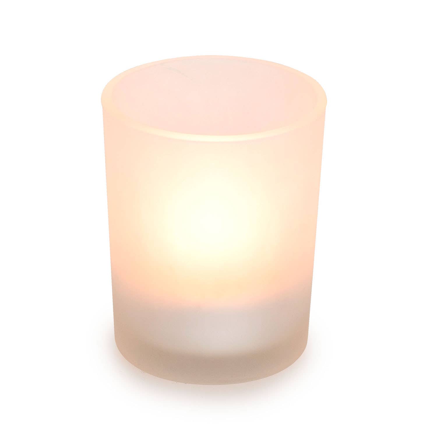 Pajoma - Wholesale Votive Candle - votive glass white H 6.5cm, ø5.5cm