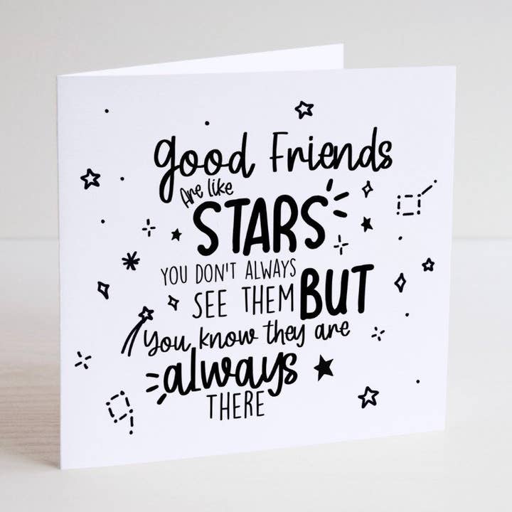 Good Friends Are Like Stars-Best Friend Birthday for wholesale by Svhillustration