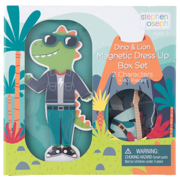 Stephen Joseph Gifts - Wholesale Toy Set - Kids - Magnetic Dress-Up Box Set