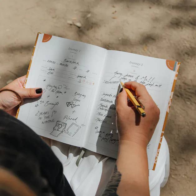 Papier - Wholesale Journal/Diary - Guided Travel Journal, A5 Hardcover - Follow The Sun9