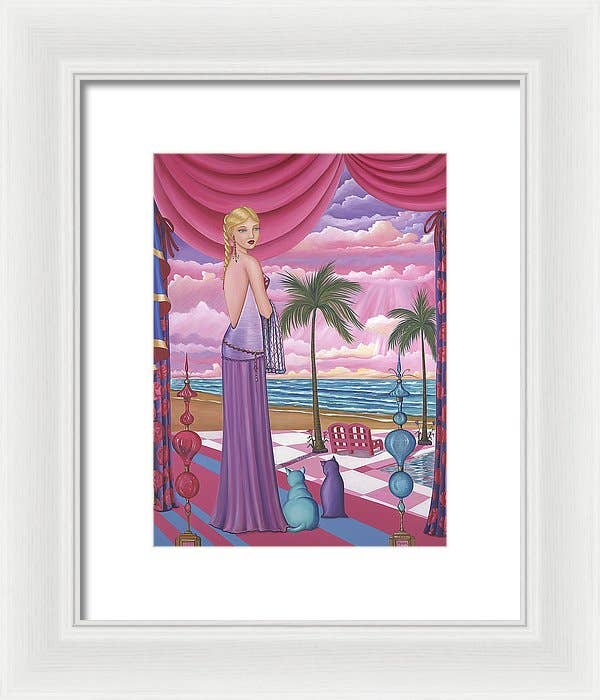 Sharon Tatem Fashion LLC - Wholesale Art Print - Melissa - Framed Print6