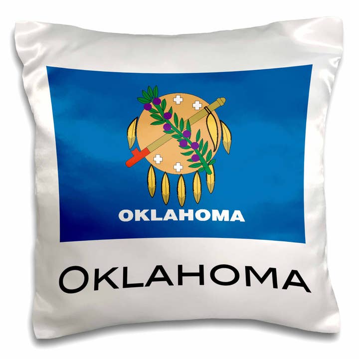 3dRose, Bandeira do Estado de Oklahoma, Fronha por atacado de 3dRose