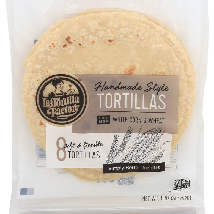 LA TORTILLA FACTORY TORTILLA CORN HMS WHT - Case of 12 and other Purchase Wholesale tortilla press. Free Returns & Net 60 Terms on Faire trending on Faire.