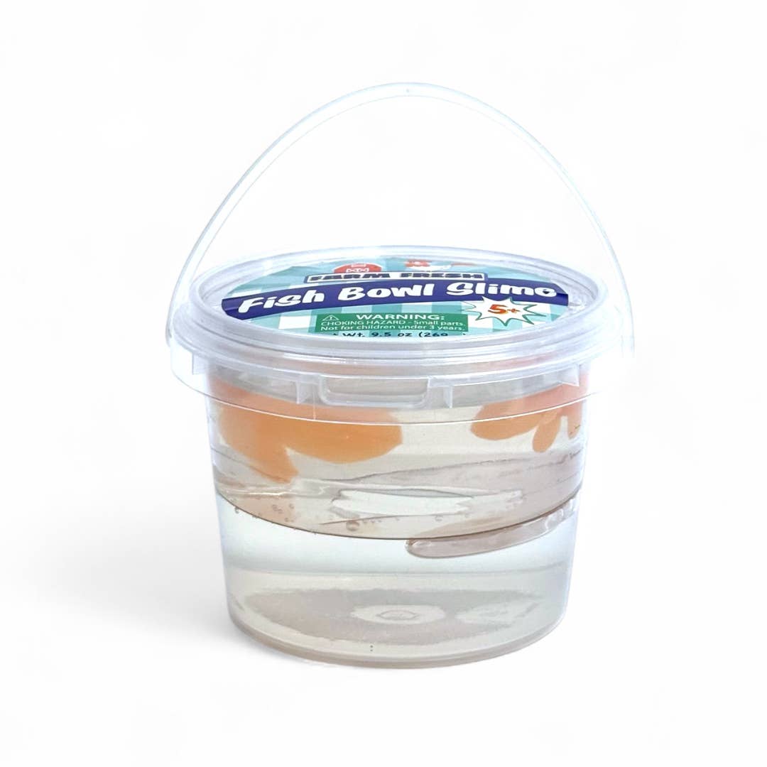 Toysmith - Wholesale Putty/Slime - Kids - Fish Bowl Slime, Resealable Bucket1