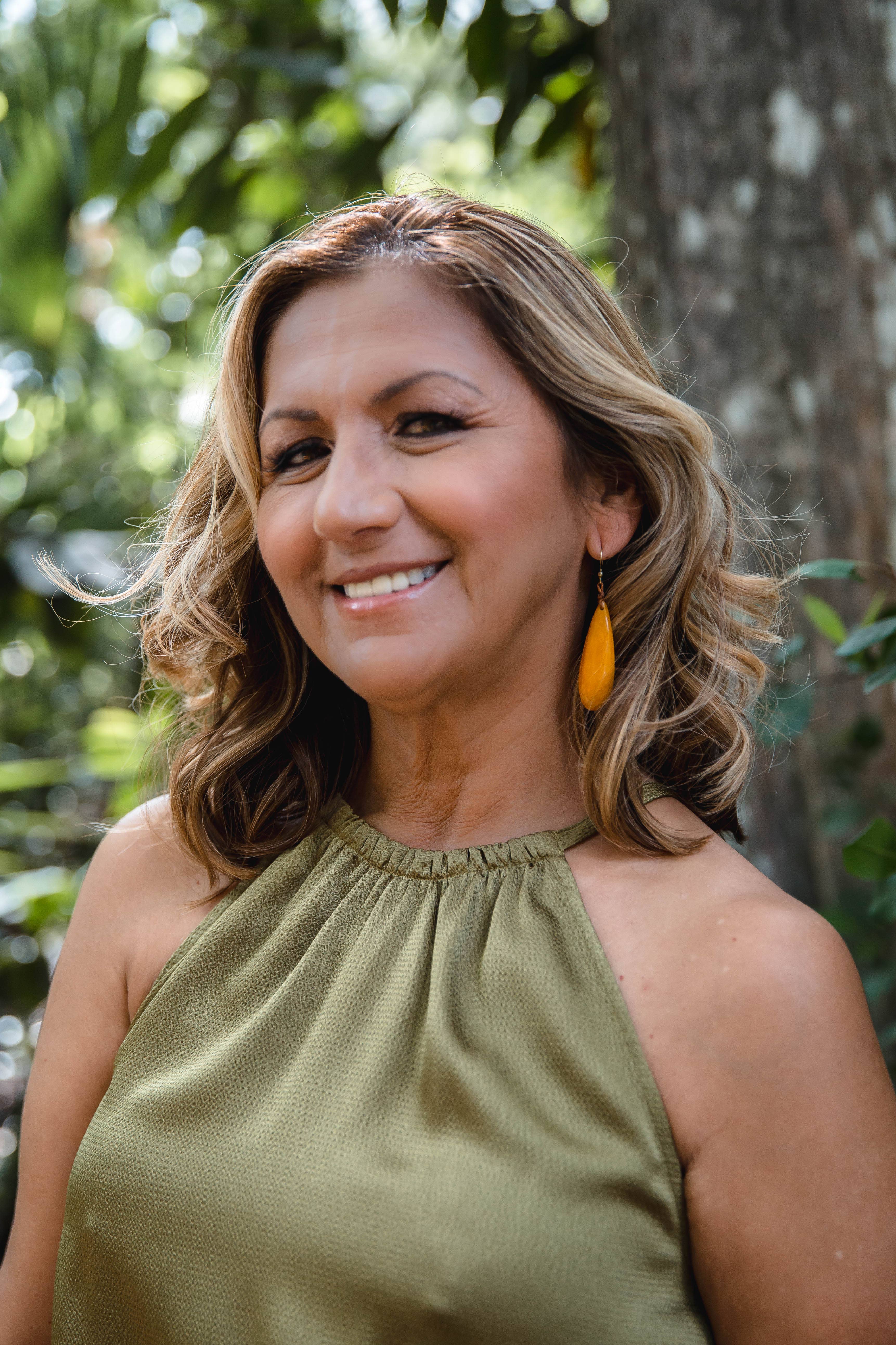 Organic Tagua Jewelry - Venta al por mayor Pendientes colgantes - Pendientes Raquel4