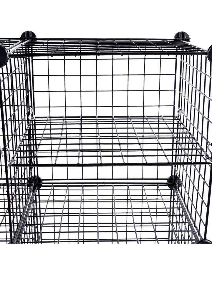 Black Mini Grid Add-In Shelf for wholesale by Store Supply Warehouse