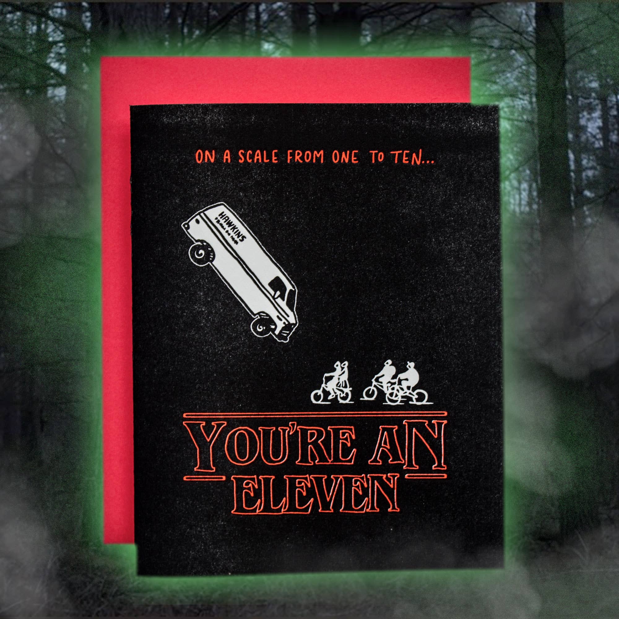 Ladyfingers Letterpress – Engroshandel Kærlighedskort – Du er et elleve kærlighedskort1