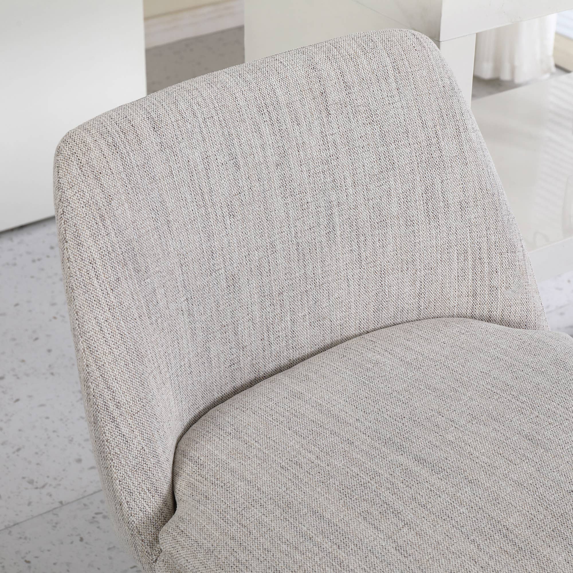 HOMYCASA DESIGN INC - Vente Tabouret - Tabourets de Comptoir Pivotants Ensemble Hauteur 26" Option Lin/Cuir PU32