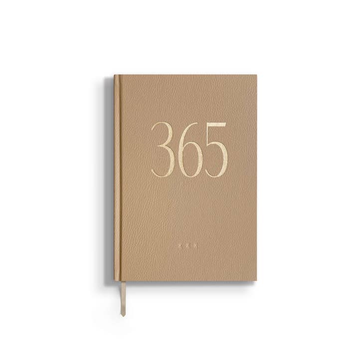 Wholesale Notebook / Diary 365 - Coffee / Gold for your store - Faire