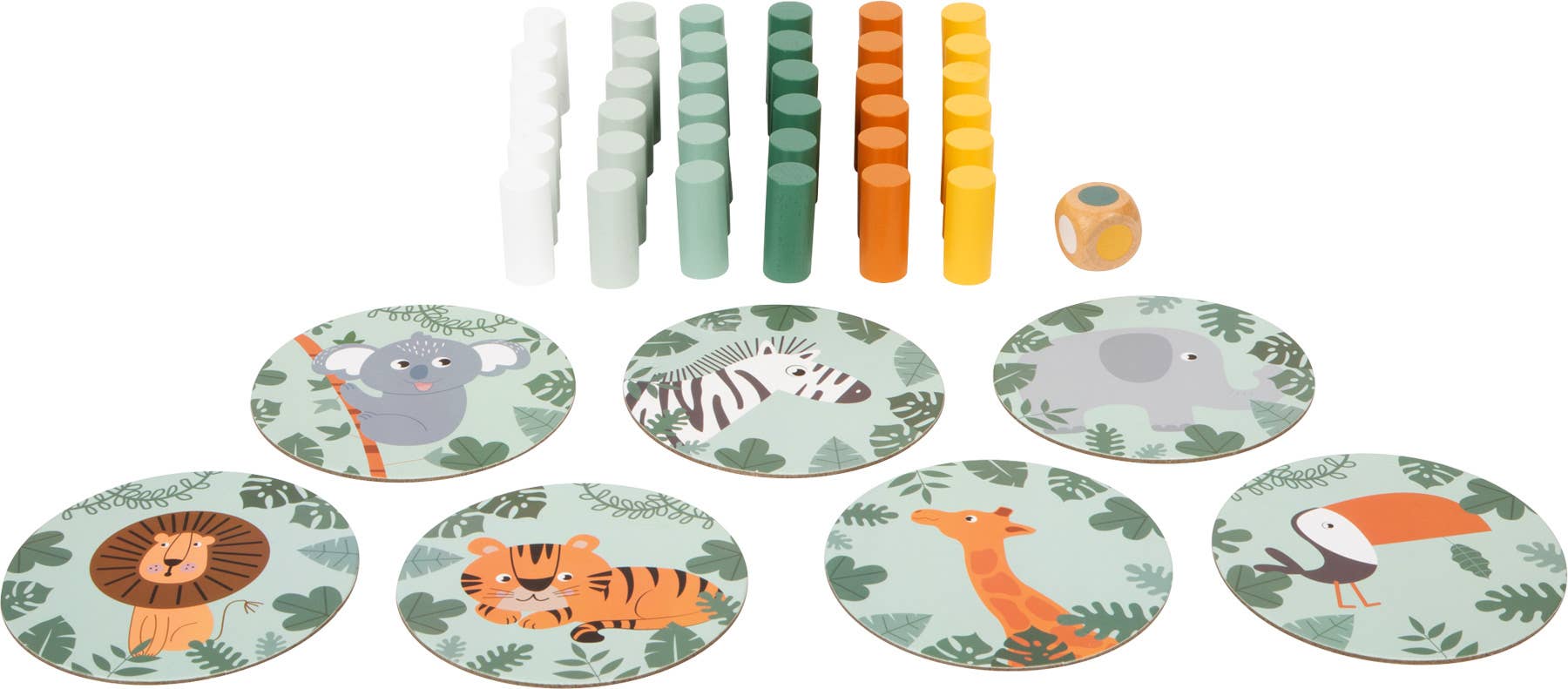 small foot - Wholesale Stacking Game - Wobbly Tower "Safari"2