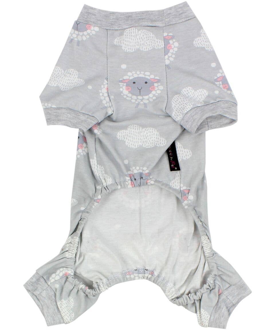 Parisian Pet® - Wholesale Pet Pajamas - Dog - Grey Sheep Pajama – Warm & Breathable Pet Sleepwear1