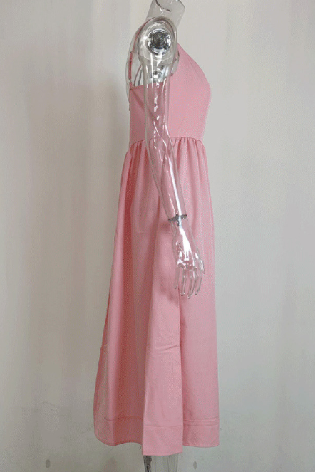 HIDDENBRAND - Wholesale Dress - Women's - Marine Life print spaghetti strap sundress7