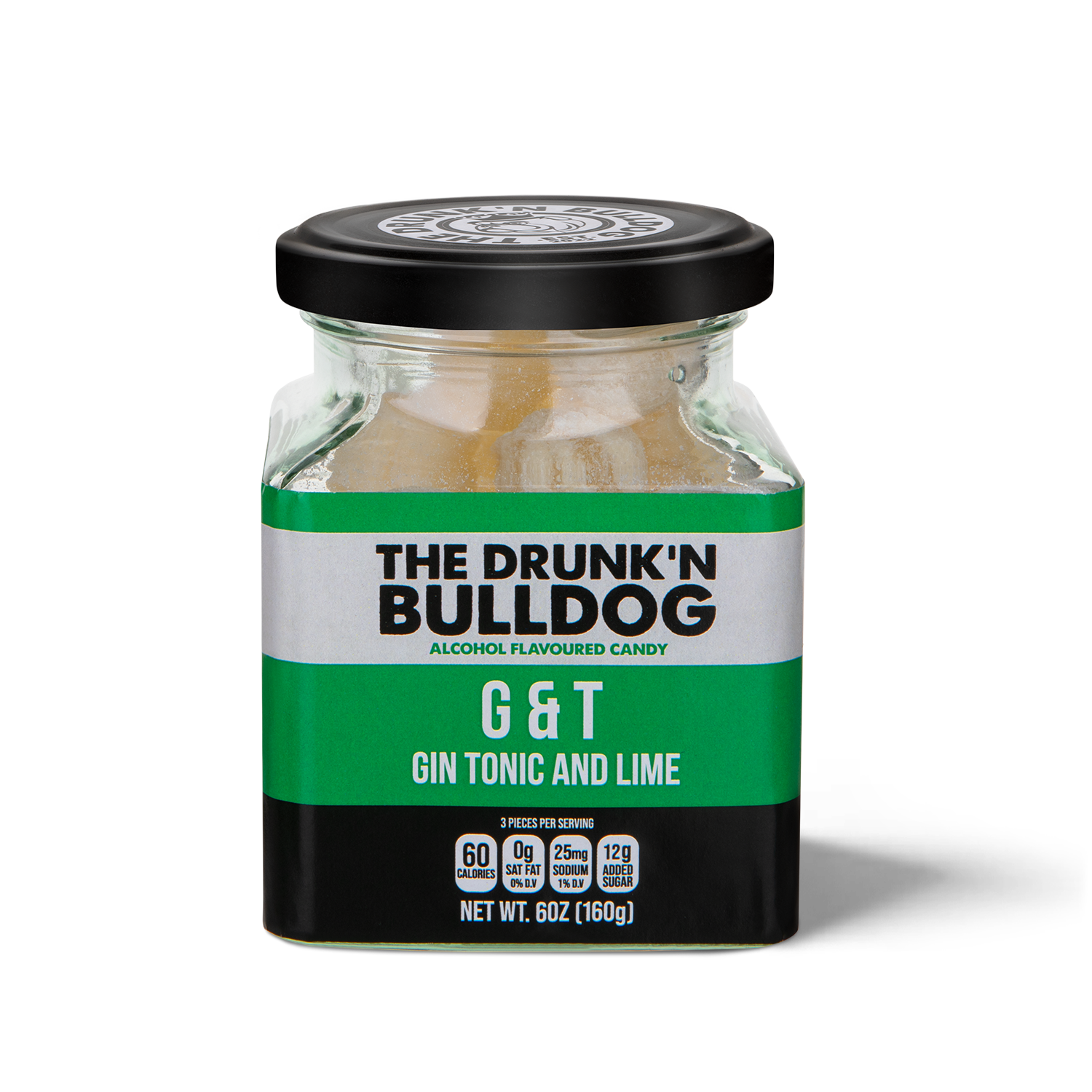 Sweet Snob - Wholesale Hard Candy - Drunken Bulldog - Gin & Tonic 1