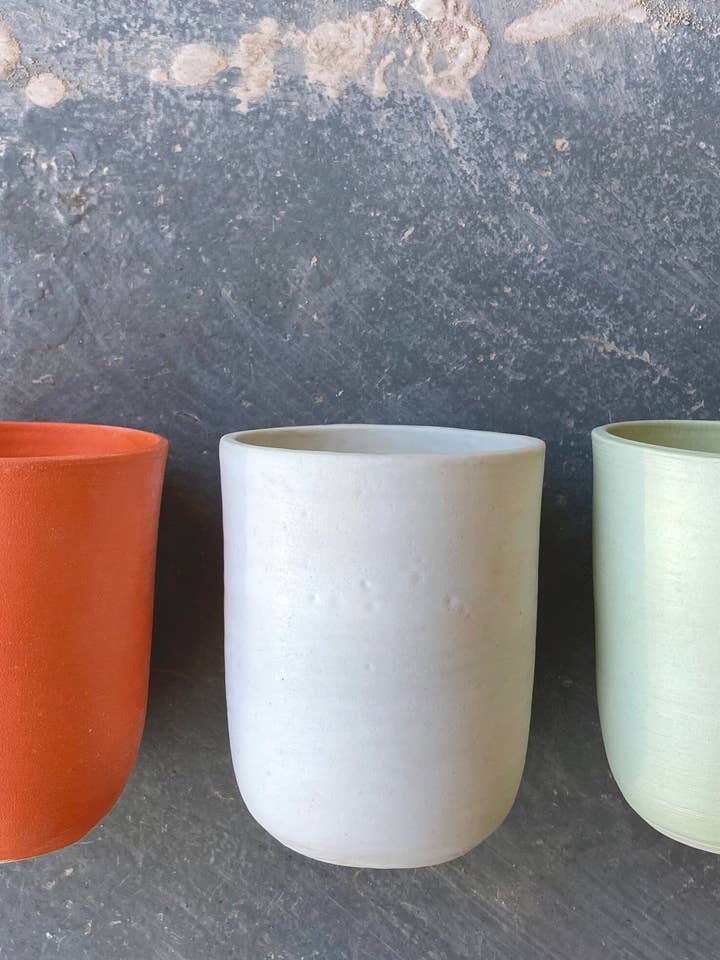 Copos foscos 12oz por atacado de Beau Rush Ceramics