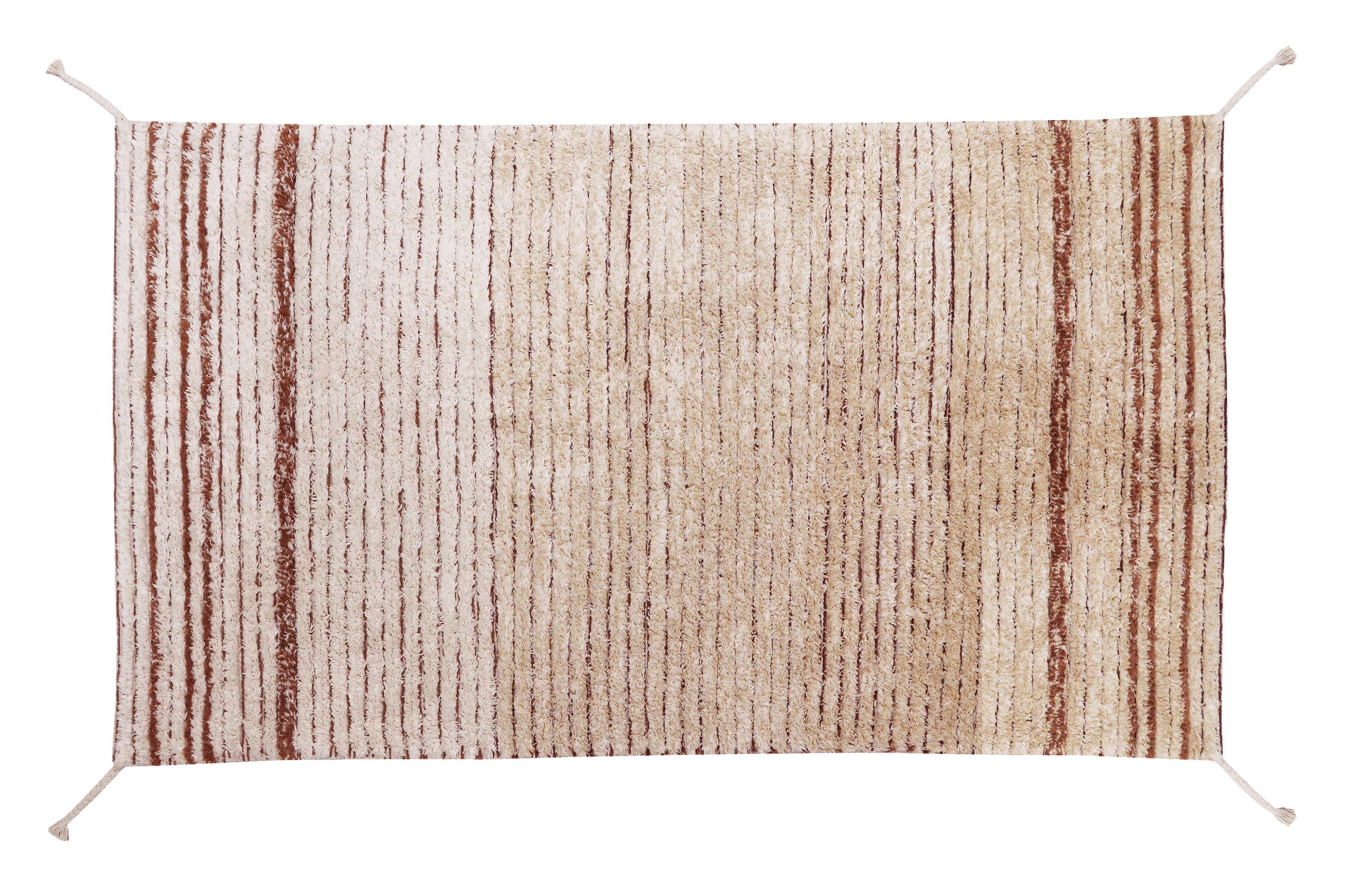 Lorena Canals - Vente Tapis - Tapis lavable réversible Twin Toffee XS1