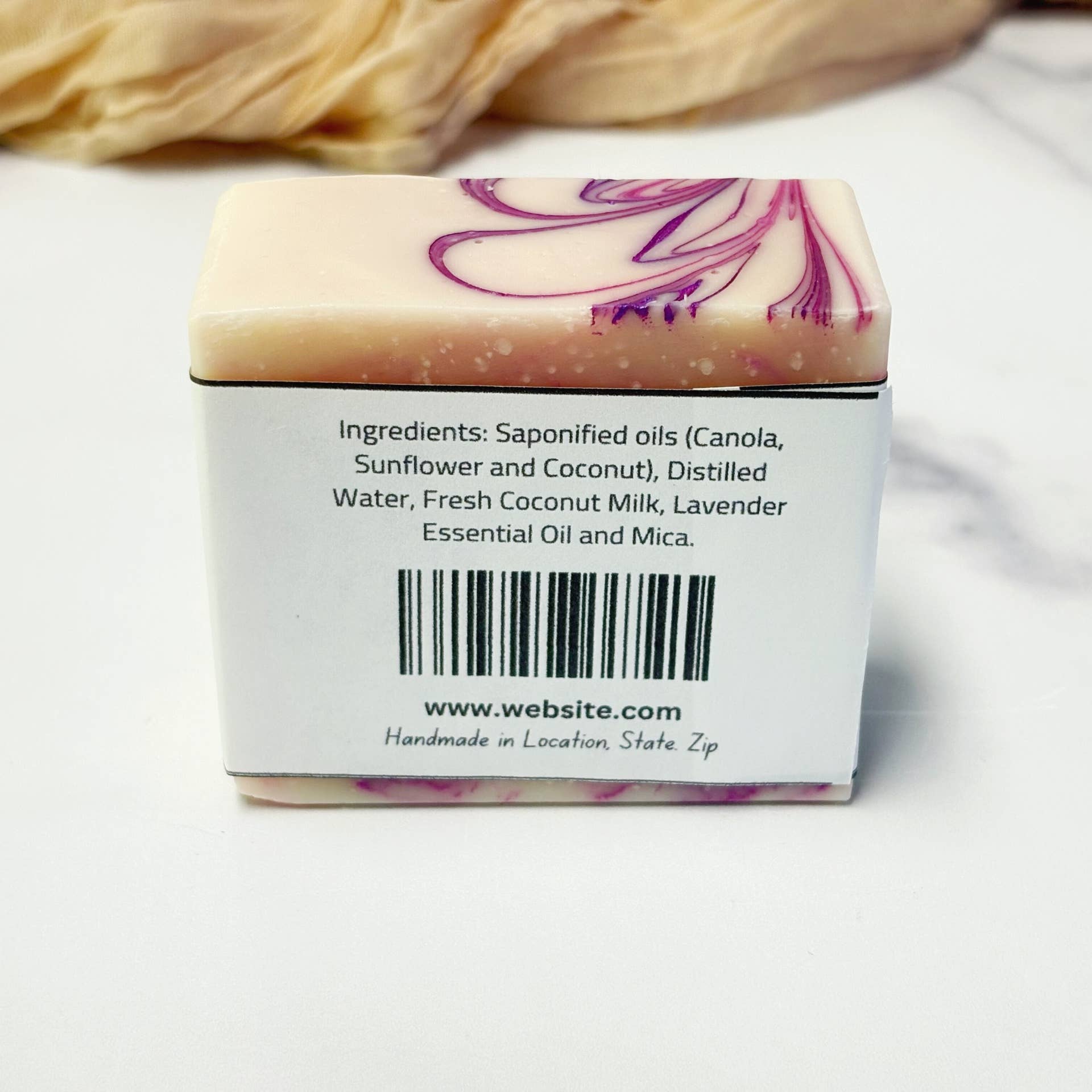 Serenity Soaps By Aki - Wholesale Bar Soap - Private Label | Lavender Dreams Soap Bar3