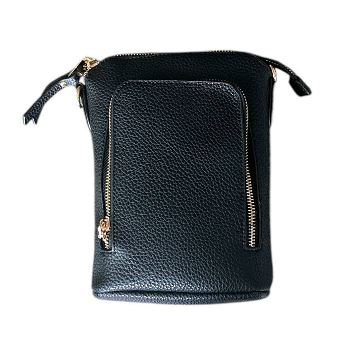 Kenze Panne - Wholesale Crossbody Bag - Women's - 3 ZIPPER CROSSBODY 16