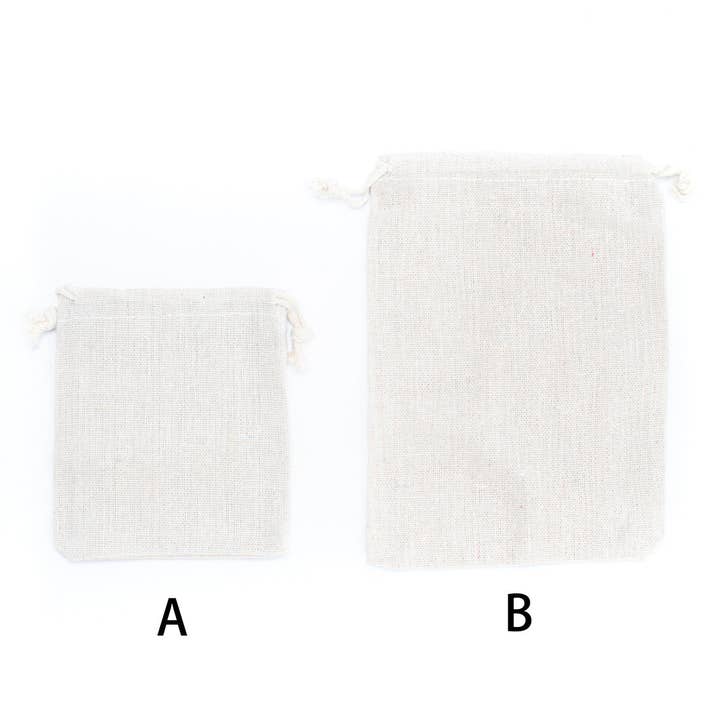 Meninas Bonitas Cork - Wholesale Pouch - Women's - 10*11cm/12*17cm Linen Potli Pouch for Jewelry L-914 (5units)